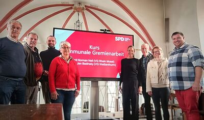 Abschlussrunde am Lehrgangsende